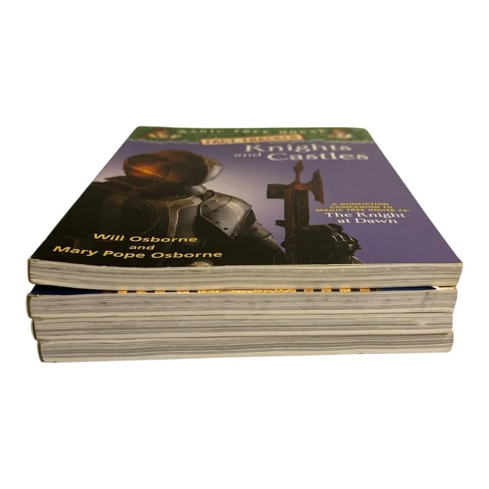 Magic Tree House Fact Tracker Book Books Set Mary Pope Osborne PaperBack Lot 4